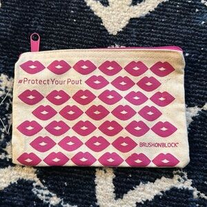Brush on Block medium size makeup bag